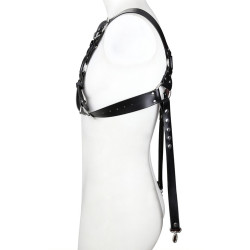 KinkHarness Harnais Sm Garter Noir
